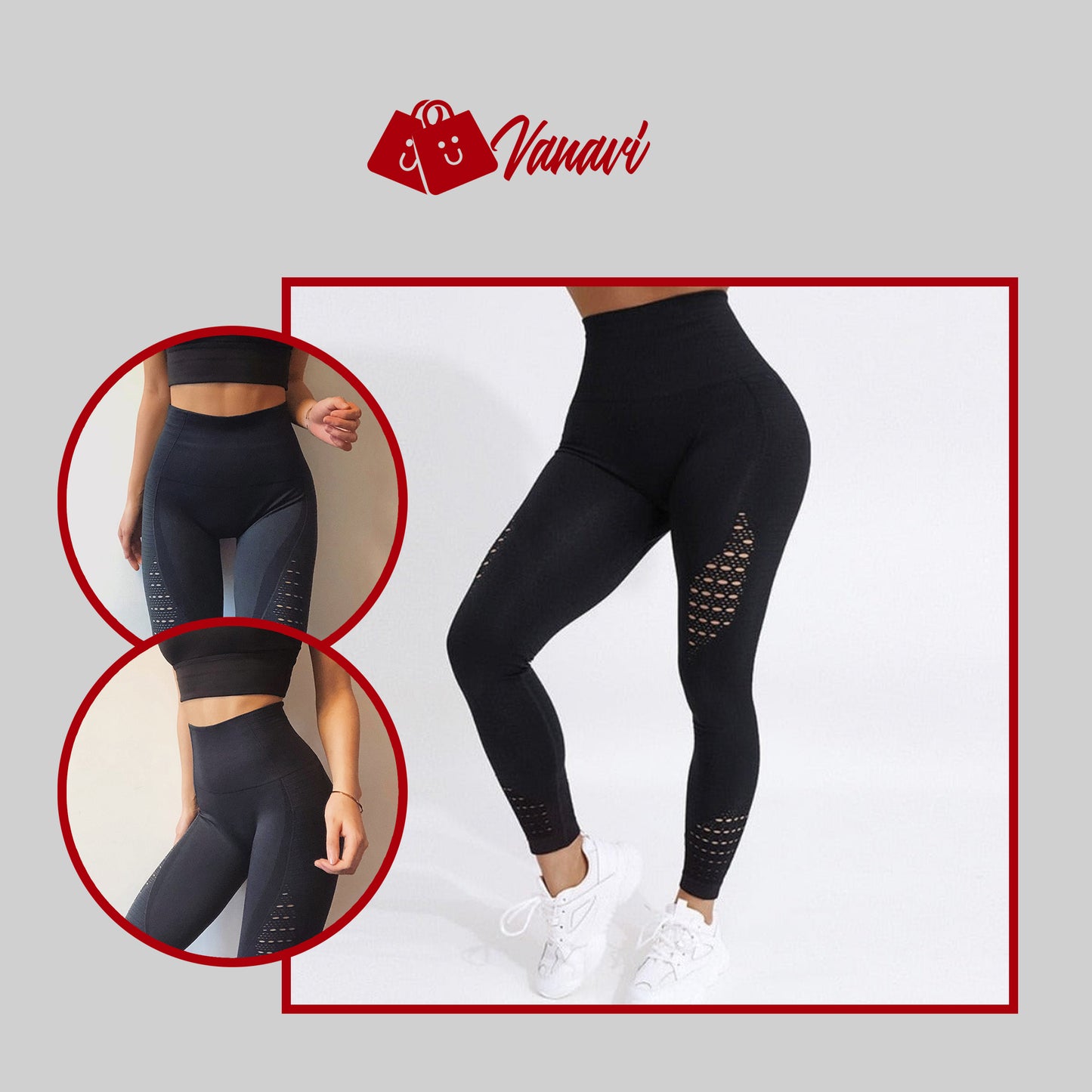 Seamless High Waist Yoga Leggings