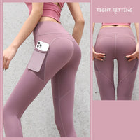 High Waist Pants Women Fitness