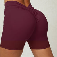 Diepe V-vormige Yoga Shorts