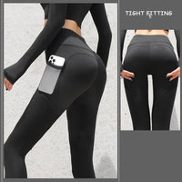 High Waist Pants Women Fitness