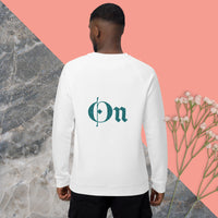 Unisex organic raglan sweatshirt