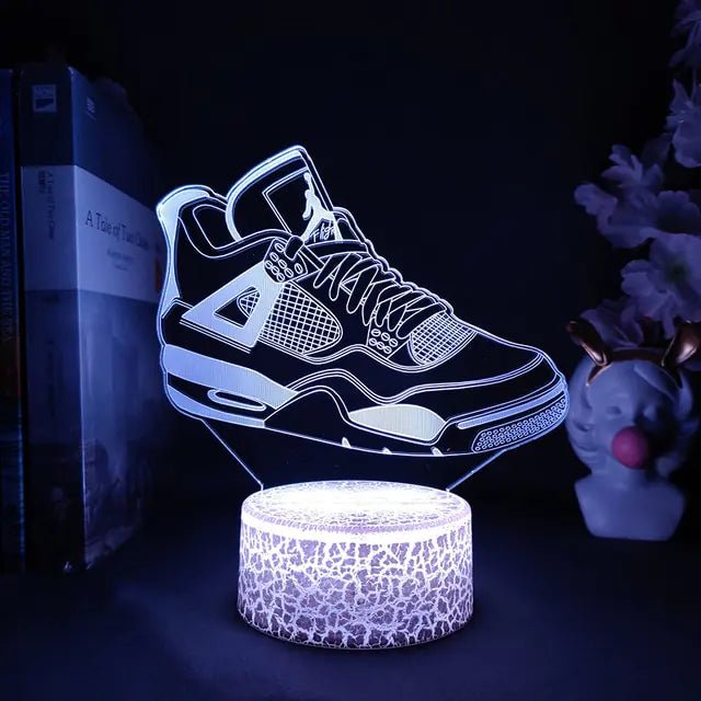 3D LED-sneaker-nachtlampje