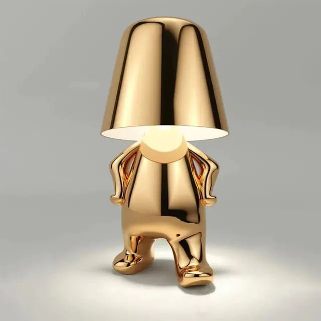 Italië Little Golden Man LED-tafellamp